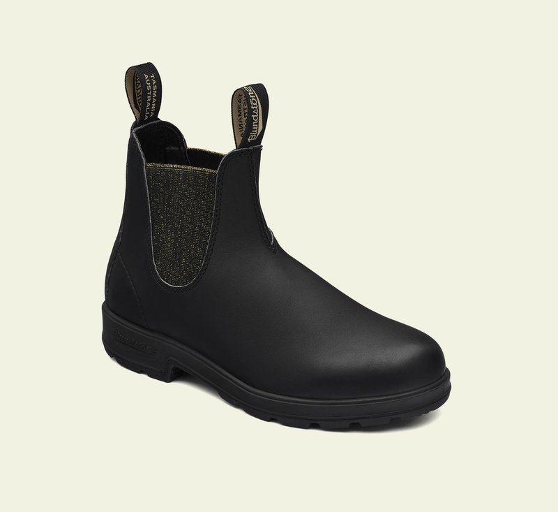 Boots #2031 - ORIGINALS SERIES - Black & Gold Glitter