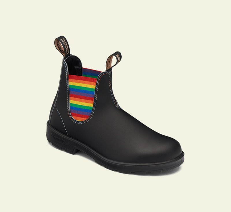 Boots #2105 - ORIGINALS SERIES - Black & Rainbow