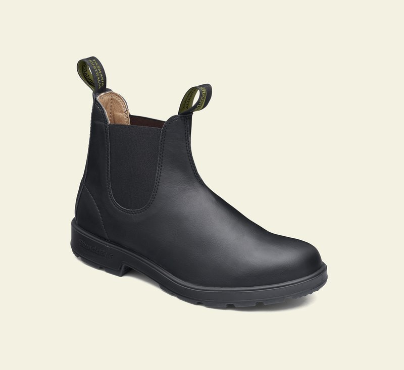 Boots #2115 - VEGAN SERIES - Black Leather & Black