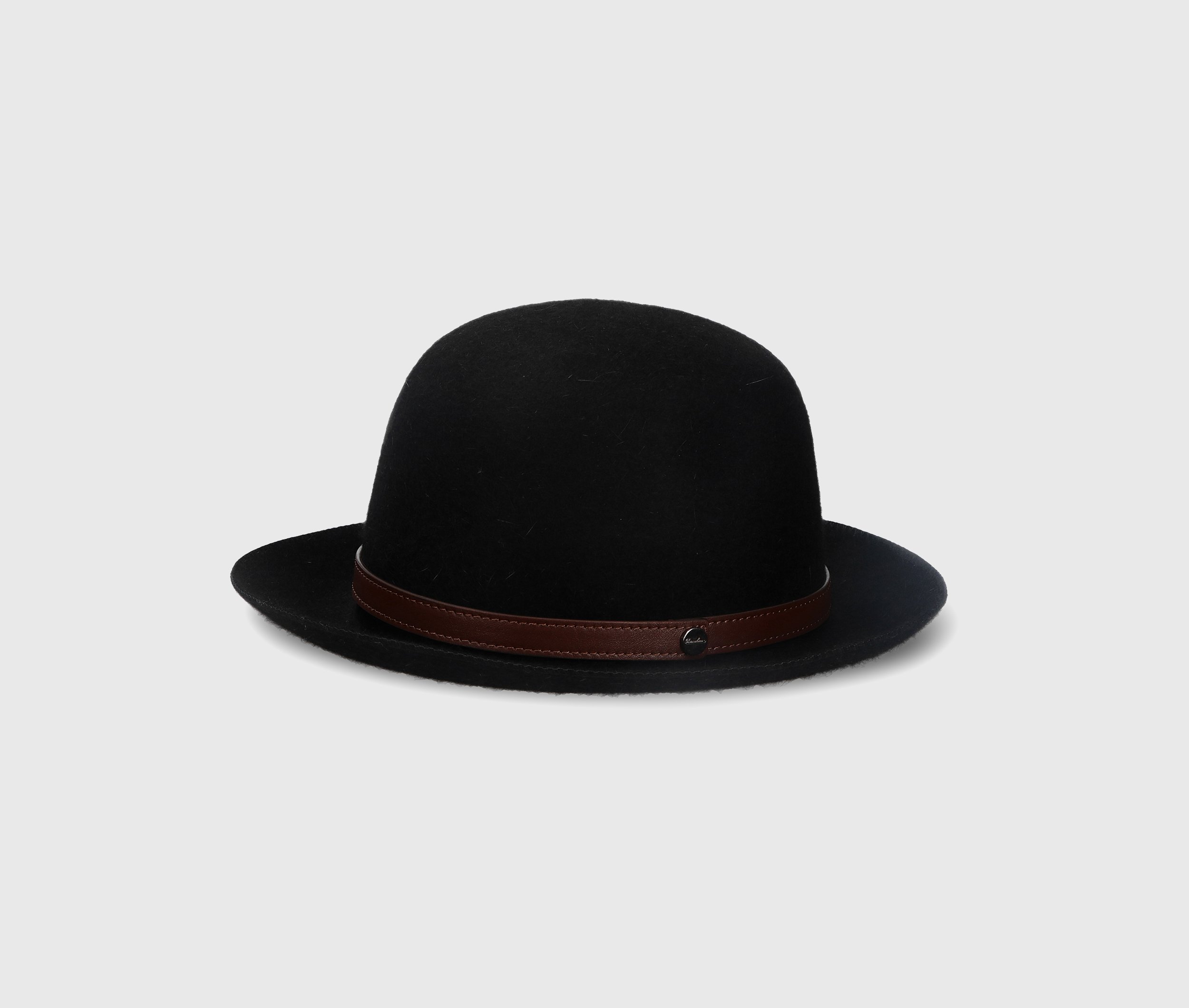 borsalino leather cap