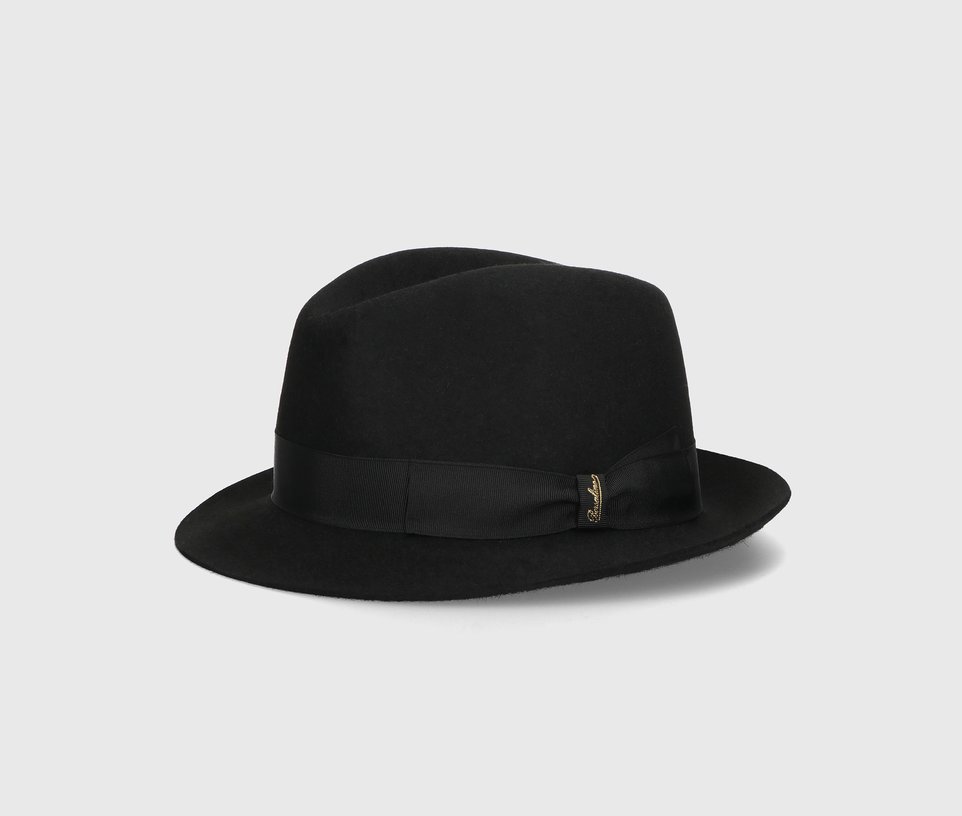 Trilby brushed felt small brim