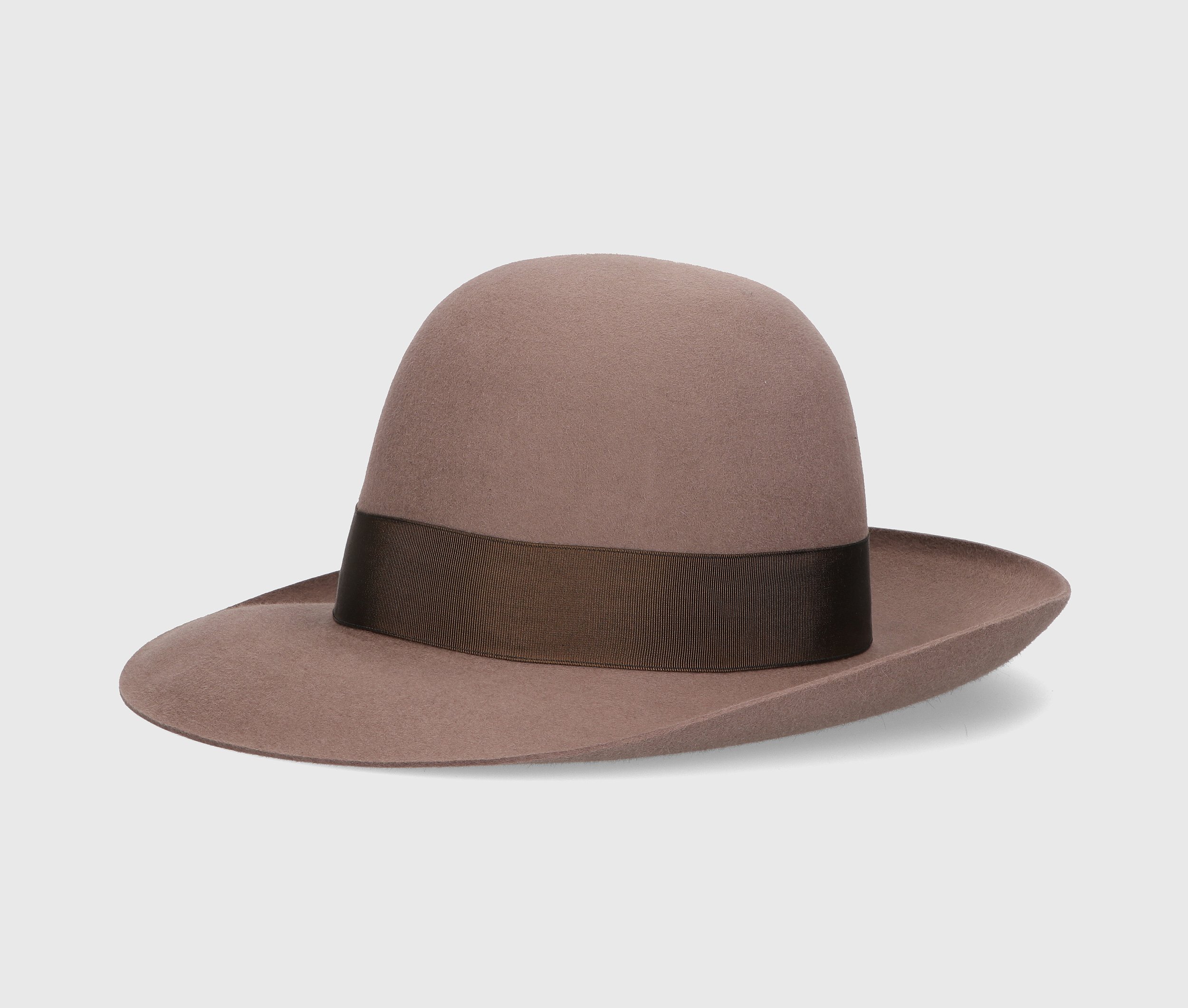 Borsalino Felt Eleonora Hat in Beige Womens Hats Borsalino Hats Brown - Save 50% 
