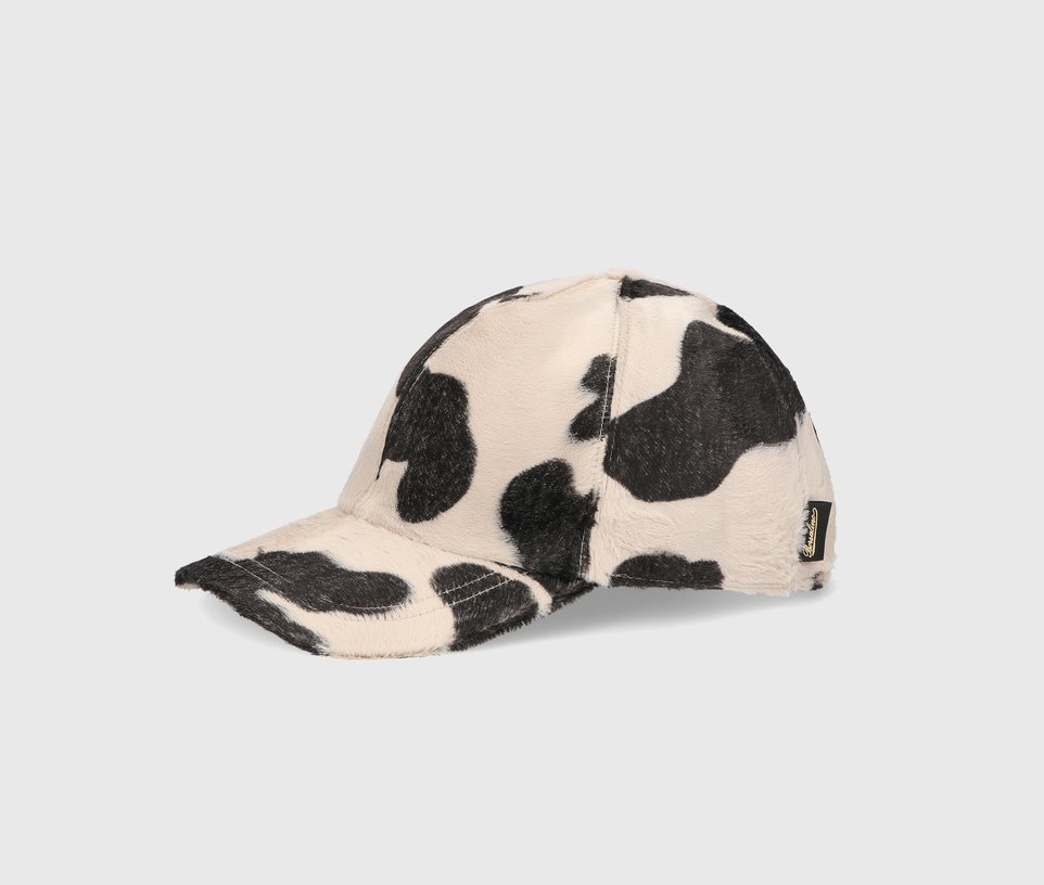 Cow pattern baseball cap