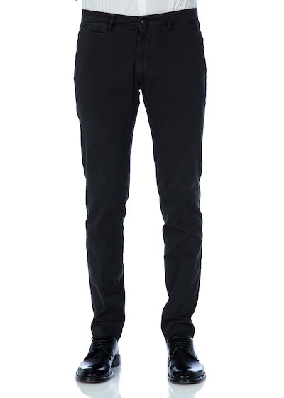 Gabardine comfort slash pocket trousers - Charcoal Grey
