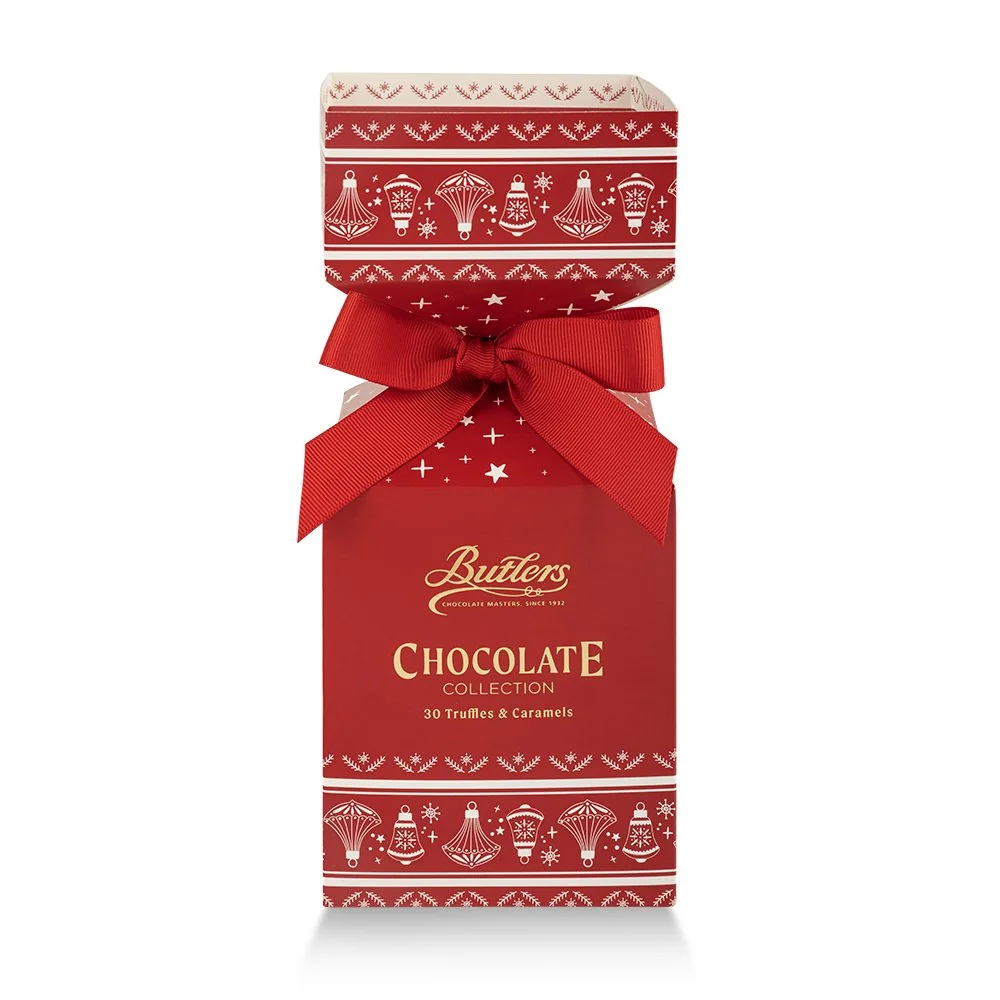 Yuletide Cracker with assorted individually wrapped Chocolates