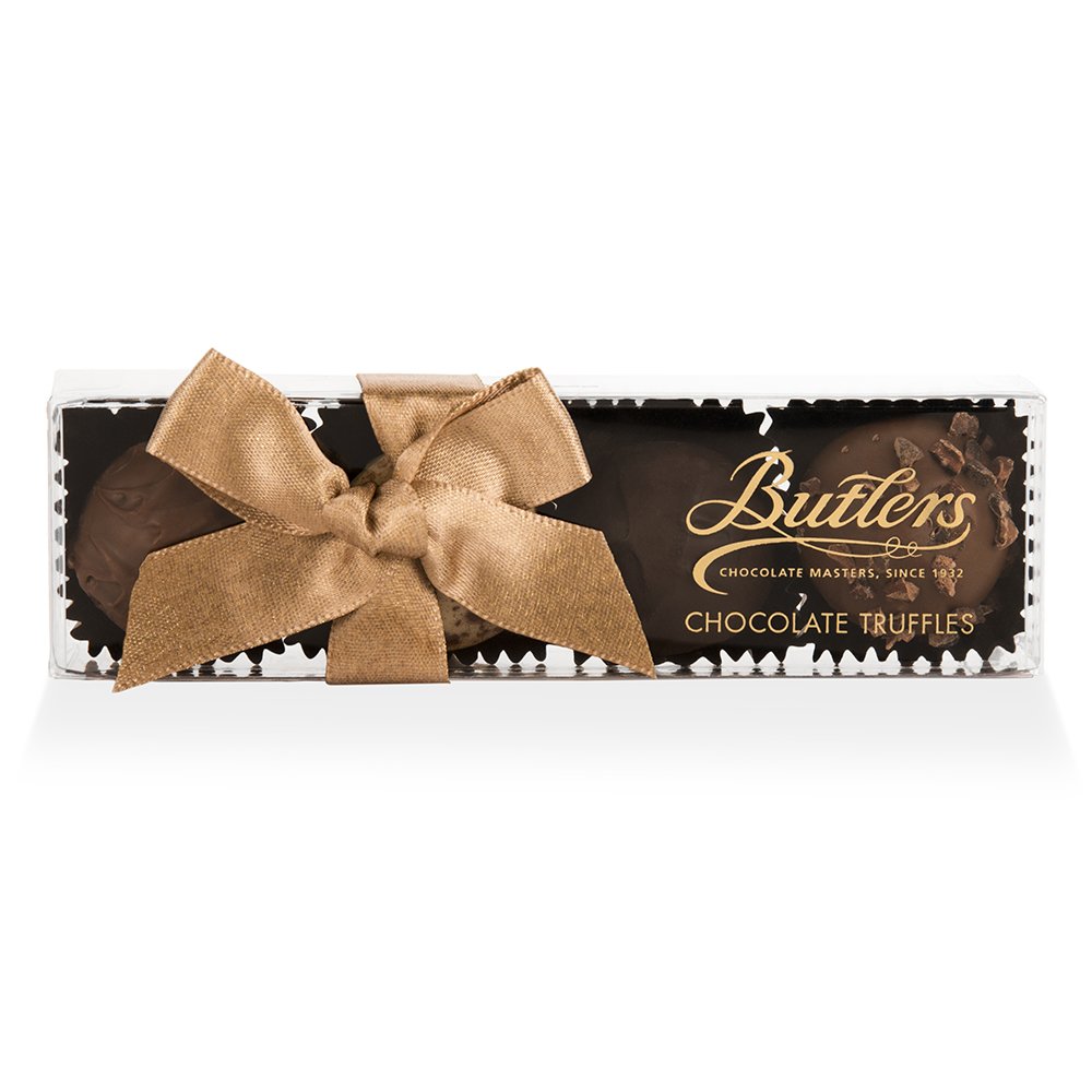 Four Chocolate Truffle Wedding Favour