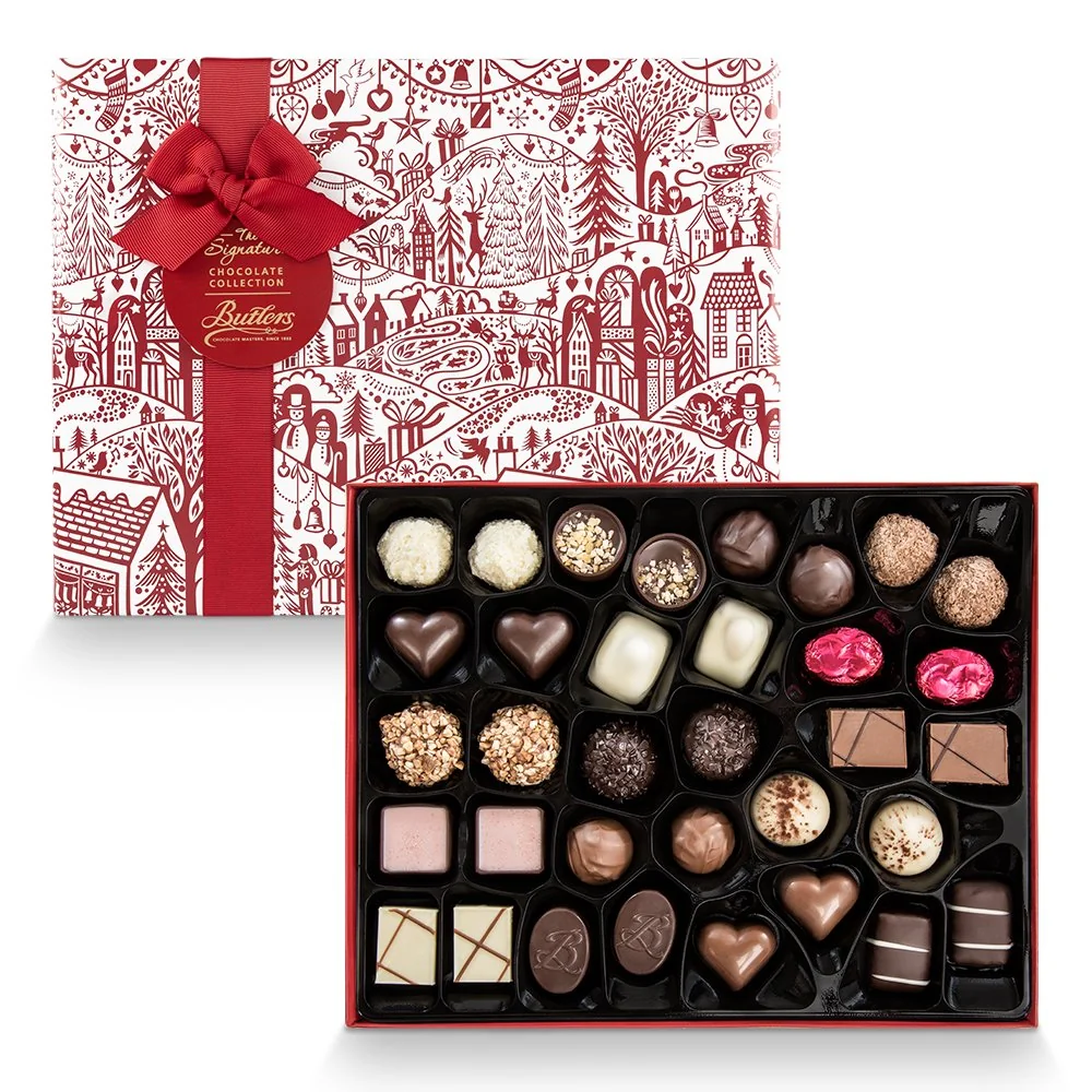 Gift-Wrapped Signature Christmas Assortment, 500g
