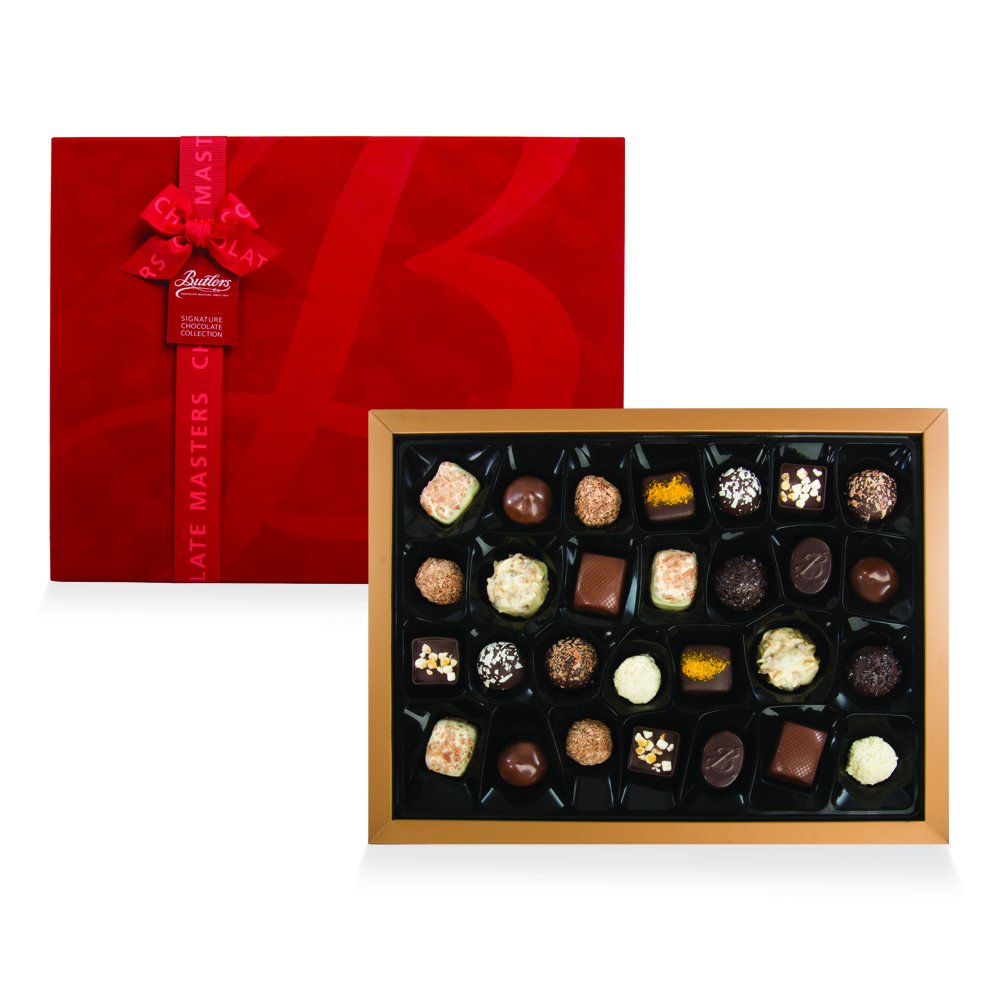 Large Red Velvet Presentation Box