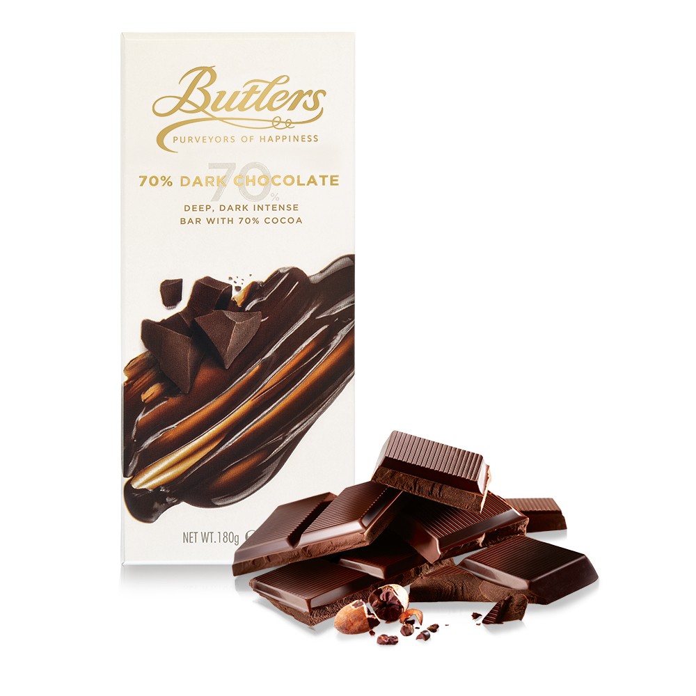 Large 70% Dark Chocolate Bar