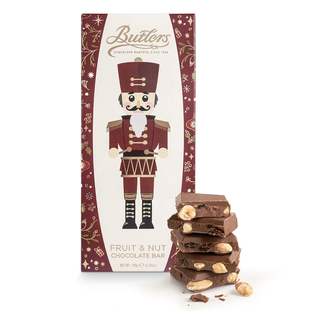 Christmas Nutcracker Fruit & Nut Bar