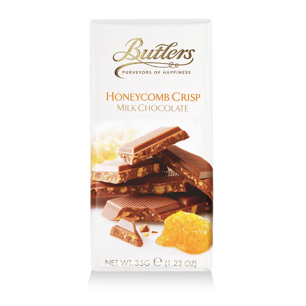 35g Milk Chocolate Honeycomb Crisp Bars (x24)