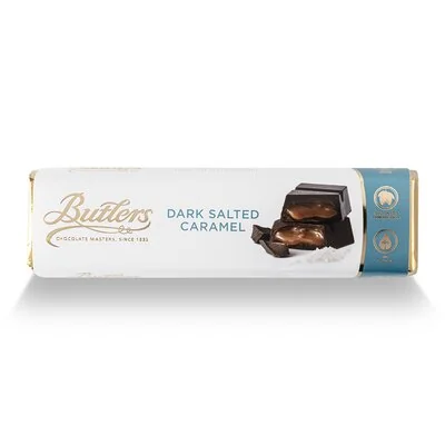10 * 75g Dark Chocolate Salt Caramel Bars