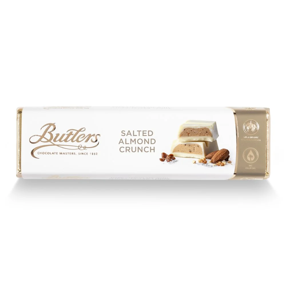 10* White Salted Almond Crunch Bars