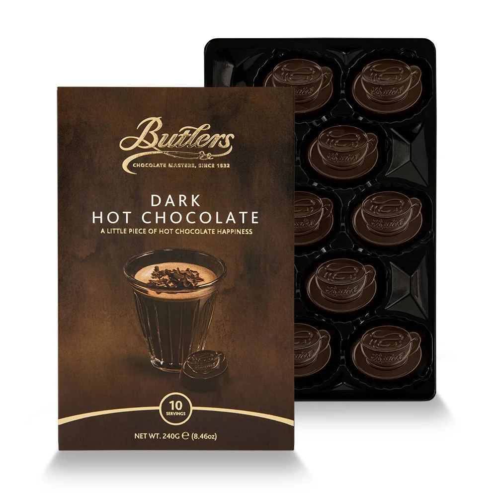 Butlers Dark Hot Chocolate Box 10 servings