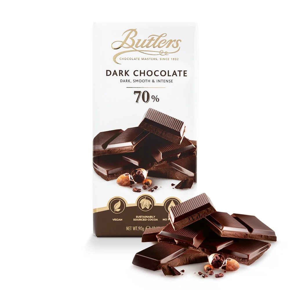 70% Dark Chocolate (x6)