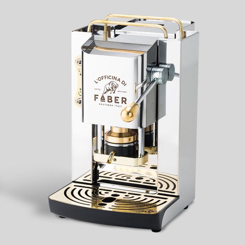 Pods Coffee Machine - Steel color