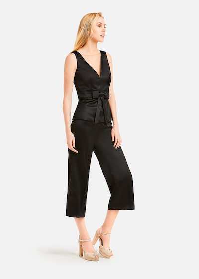 Pantaloni Puma corto e gamba larga - Black