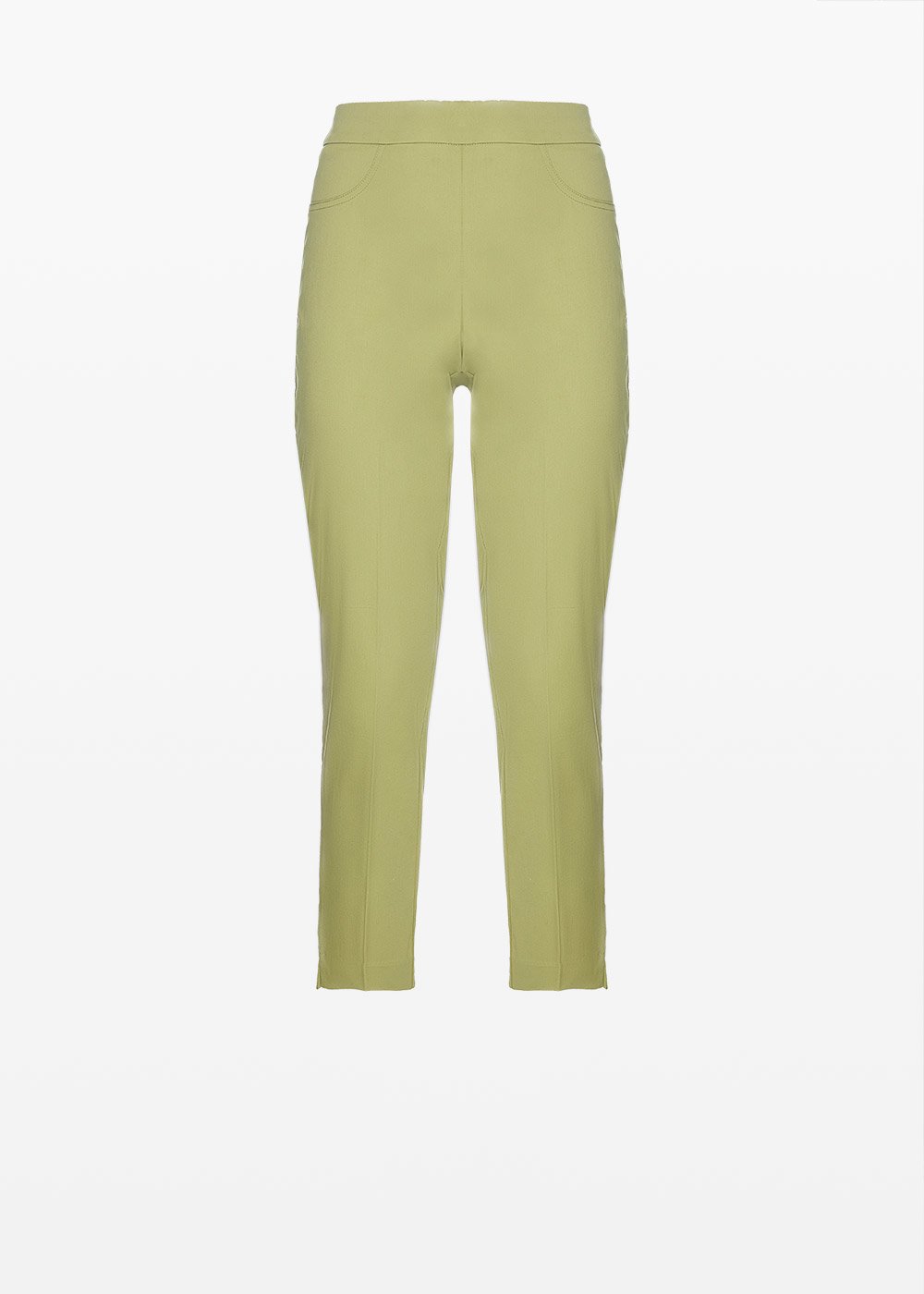 Capri Pants 'Piero6' Scarlett design in cotton sateen - Alga - Woman - Category image