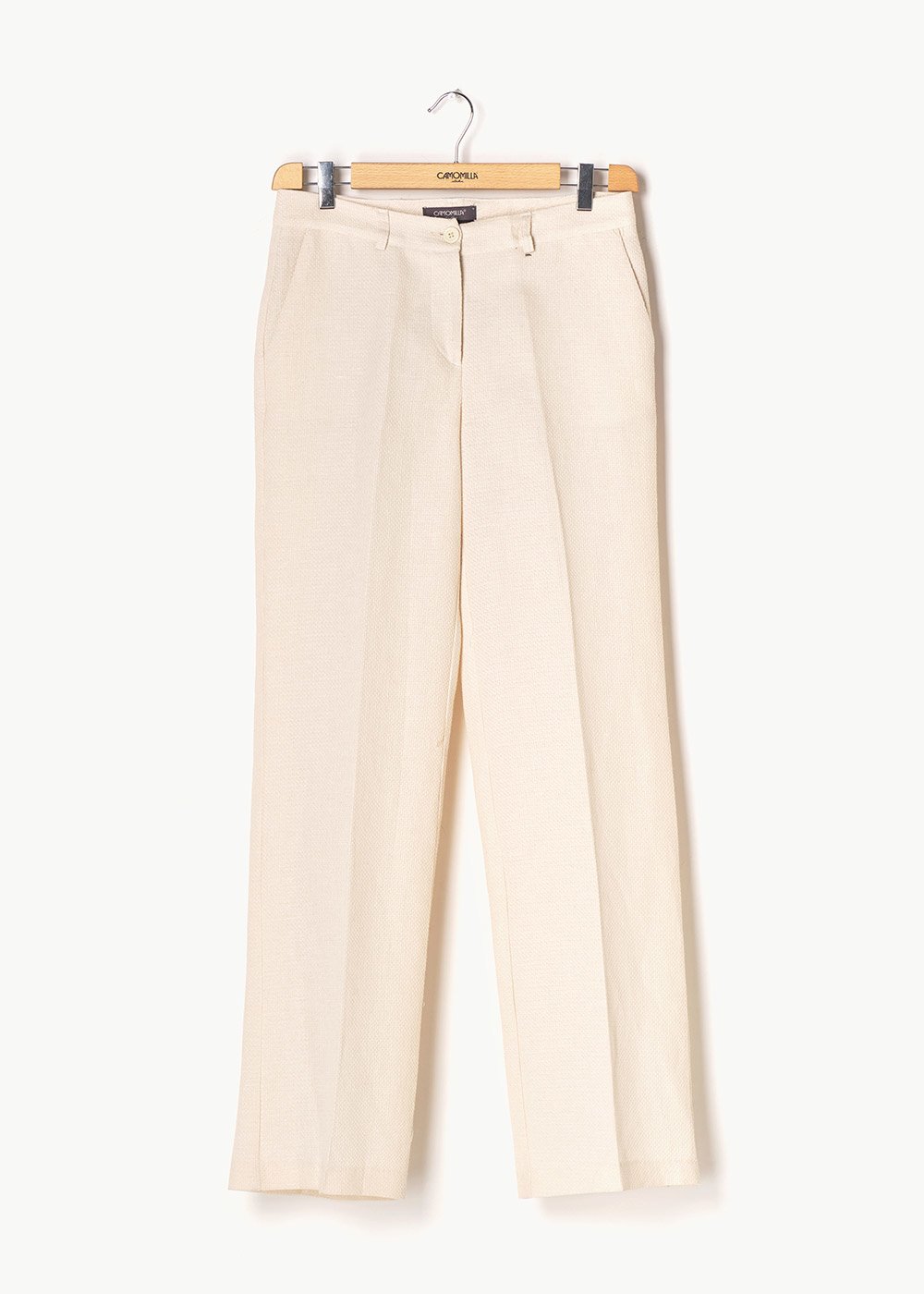 Pantalone Giorgia effettuo stuoia - Zenzero - Donna