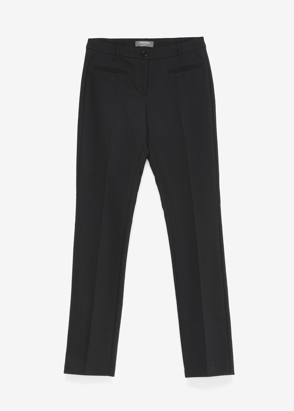 Pantalone Miranda con tasche filetto - Black - Donna