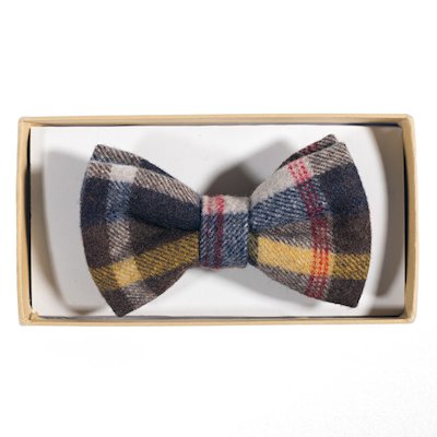 Blue Yellow Check - Medium Blue
