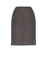Brown Knee Length Skirt