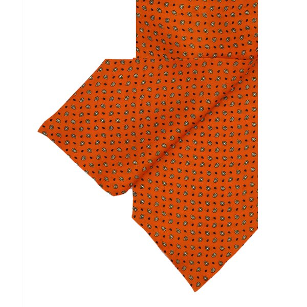 Orange Silk  Cravat