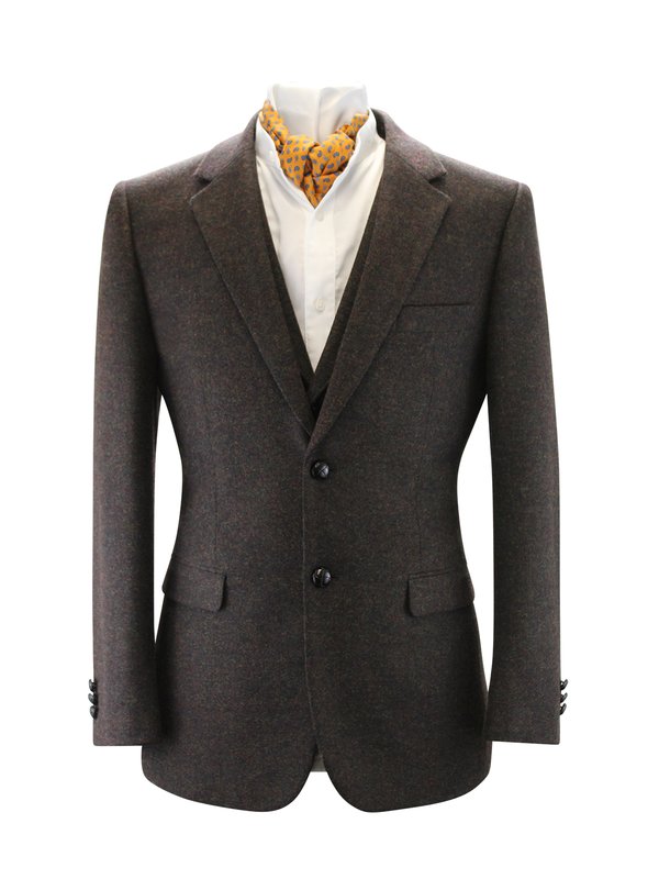 O Ceallaigh Classic Peat Jacket - Dark Brown