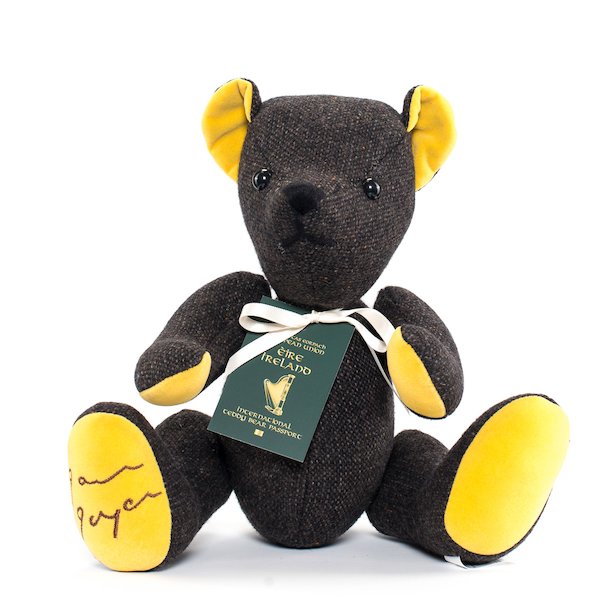 James Joyce Teddy bear. - Medium Brown