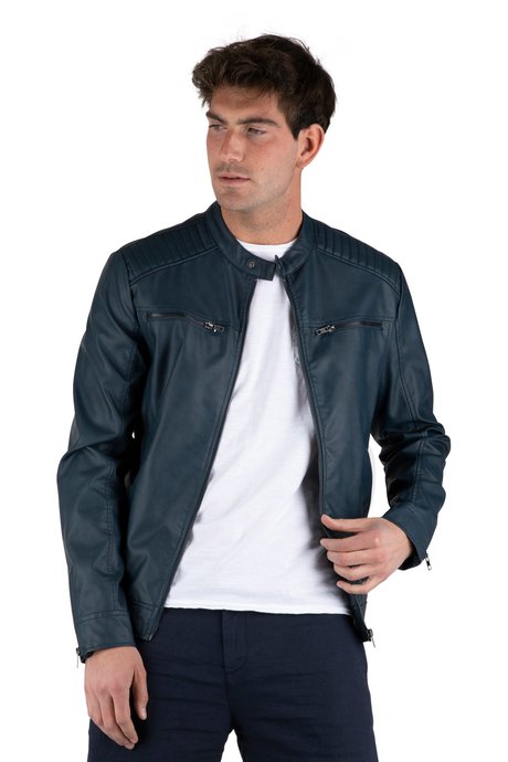 Brem faux leather jacket