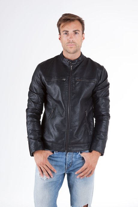 Faux Leather Jacket Grym