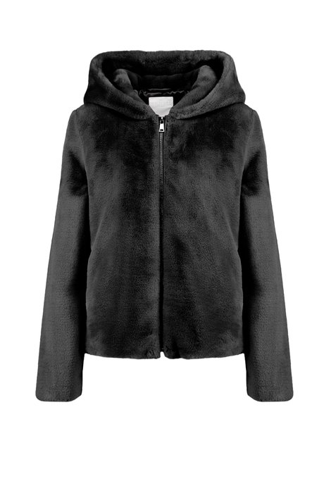 Short Eco-Fur Jacket