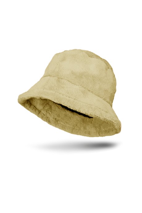 Soft Eco-Fur Bucket Hat