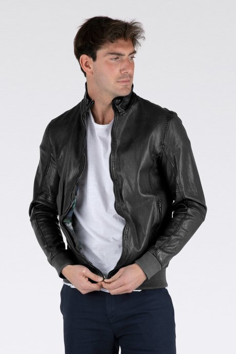 Park leather jacket