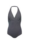 Chiara Boni - Clidia Printed Swimsuit - Gingham Black - Chiara Boni