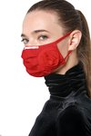 Chiara Boni - Embellished Face Mask - Red - Chiara Boni