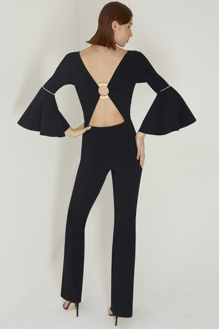 Beybey Piping Jumpsuit