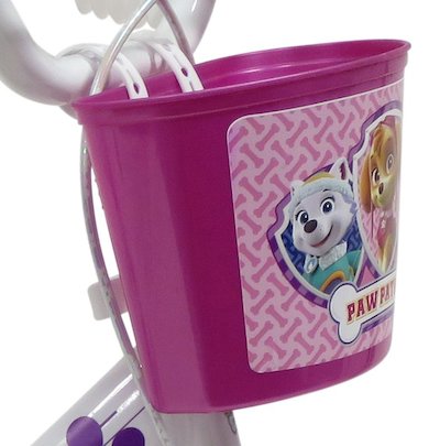 paw patrol bike basket