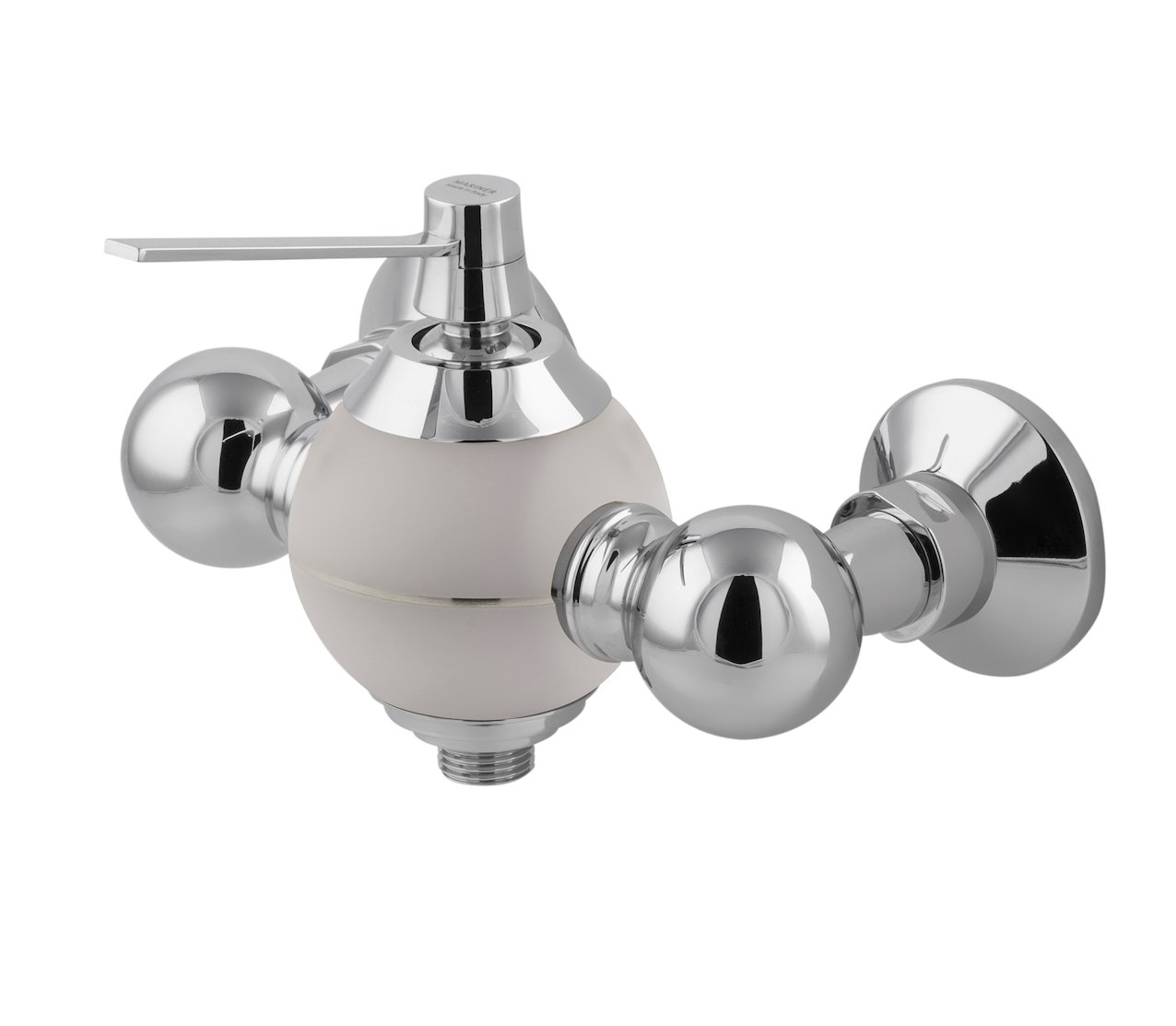 Wall Shower mixer Perle white
