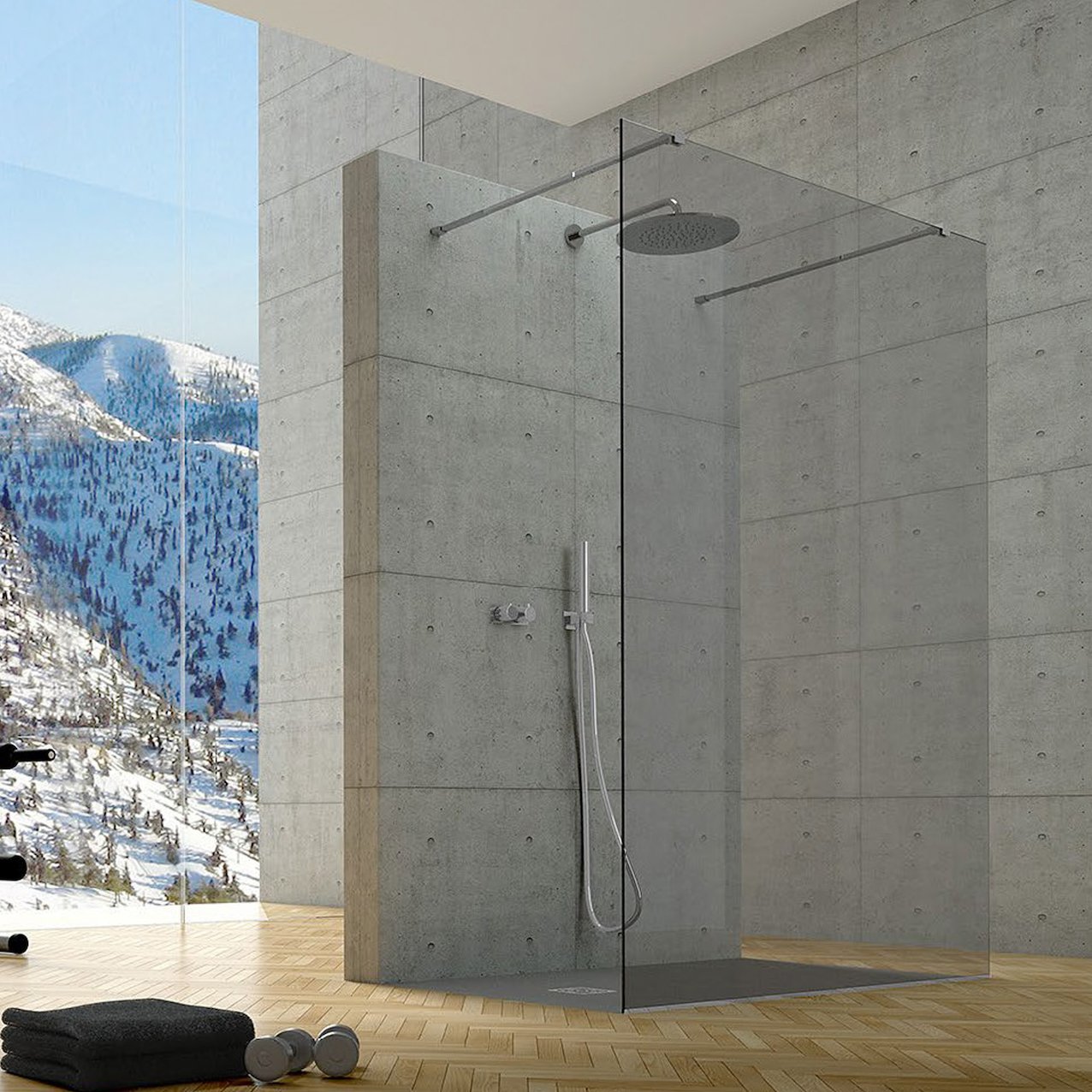 Scopri La Gamma Esclusiva Di Box Doccia Walk In Design By Water