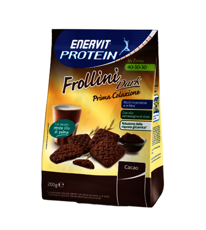 ENERVIT PROTEIN FROLLINI DARK - Cacao