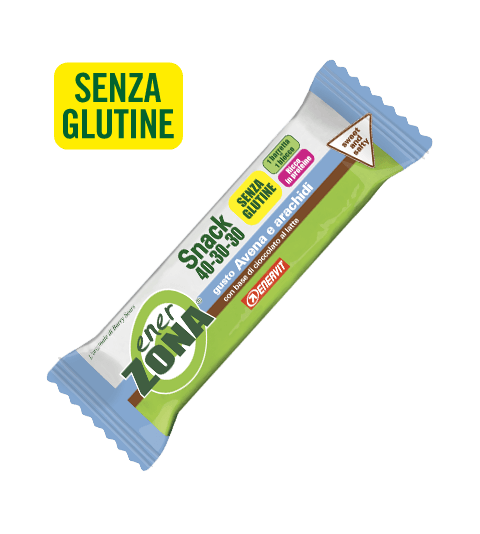ENERZONA SNACK 40-30-30 AVENA E ARACHIDI - SWEET AND SALTY - Avena E Arachidi