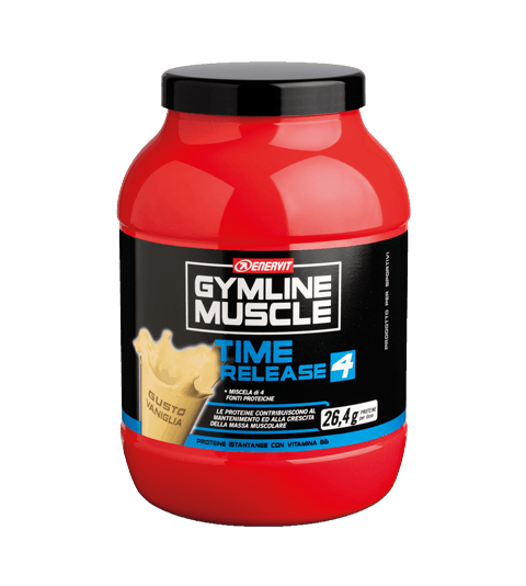ENERVIT GYMLINE MUSCLE TIME RELEASE 4 VANIGLIA - Vaniglia