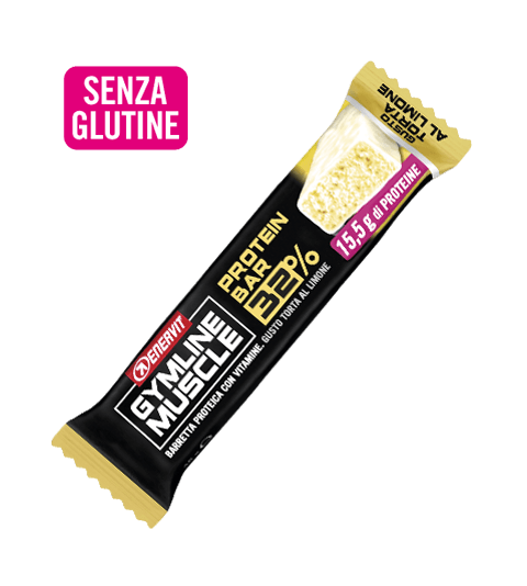 ENERVIT GYMLINE MUSCLE PROTEIN BAR 32% TORTA AL LIMONE - Torta Al Limone