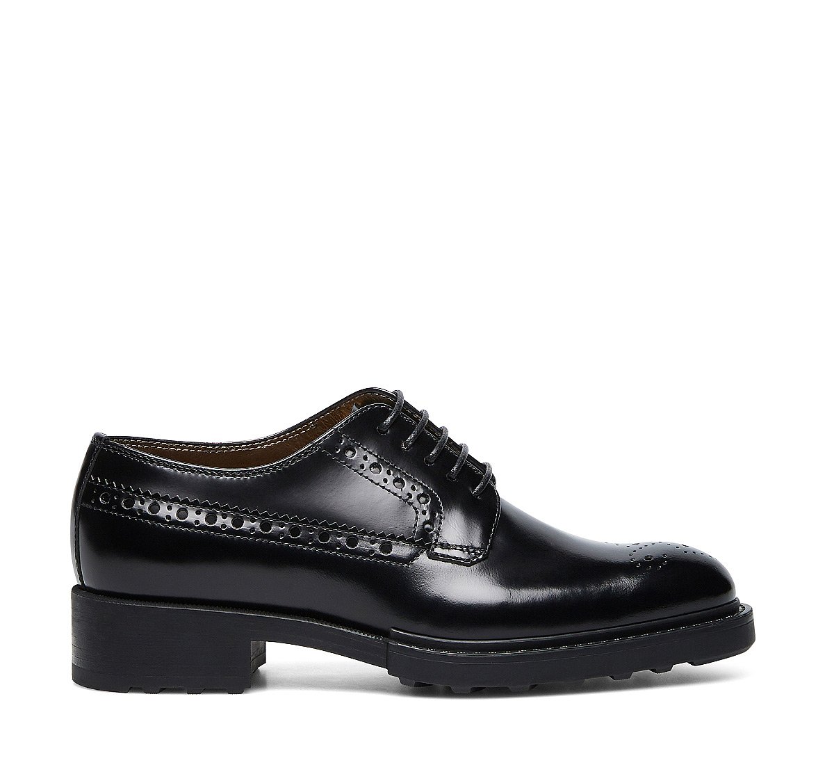 Barracuda calfskin derbies