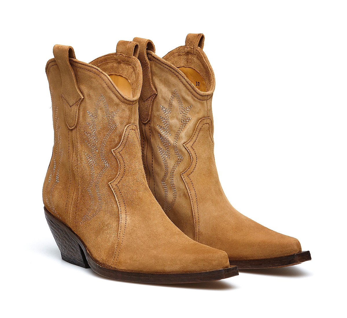 Barracuda soft calfskin cowboy boots