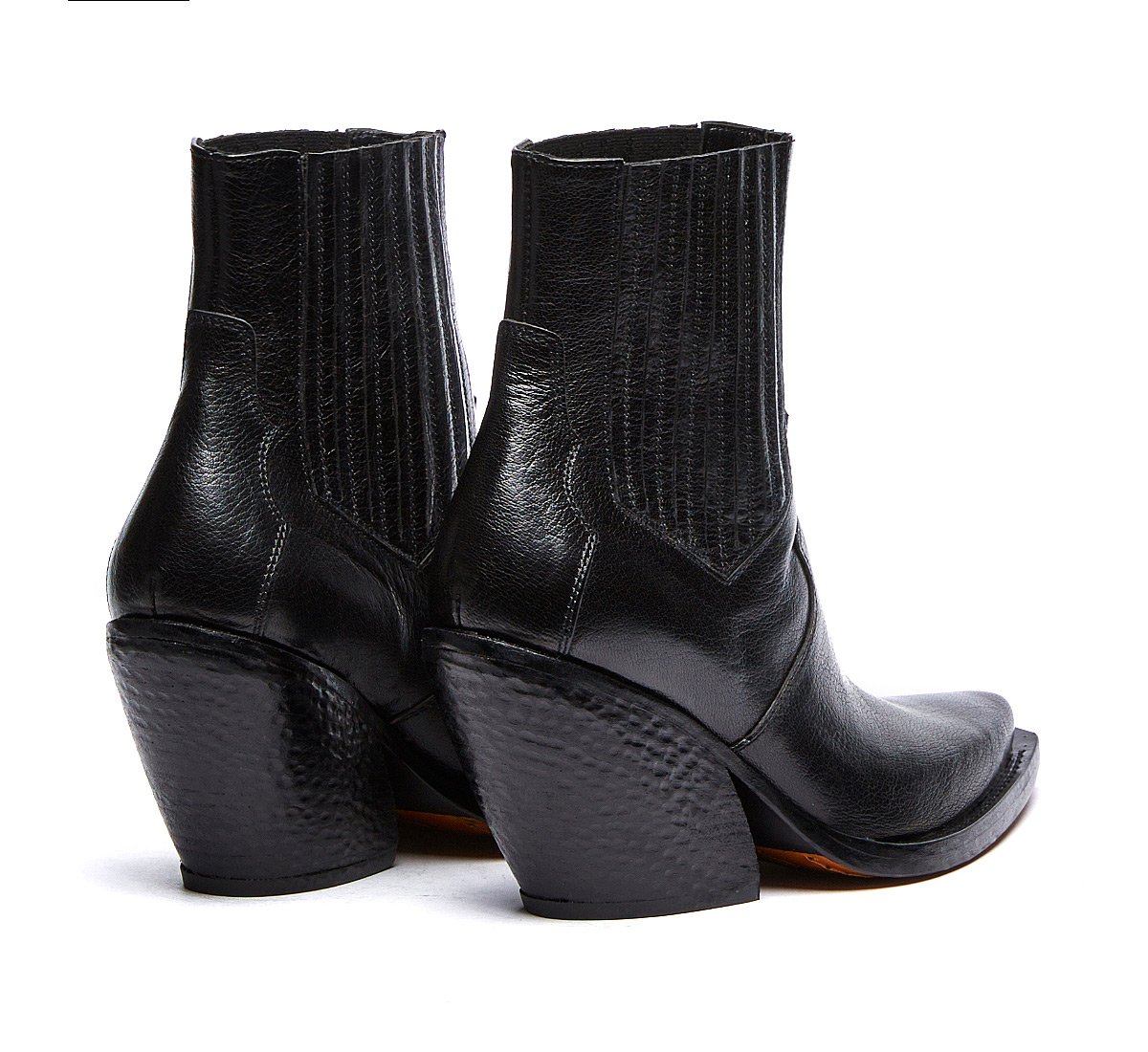 Black Barracuda cowboy boots