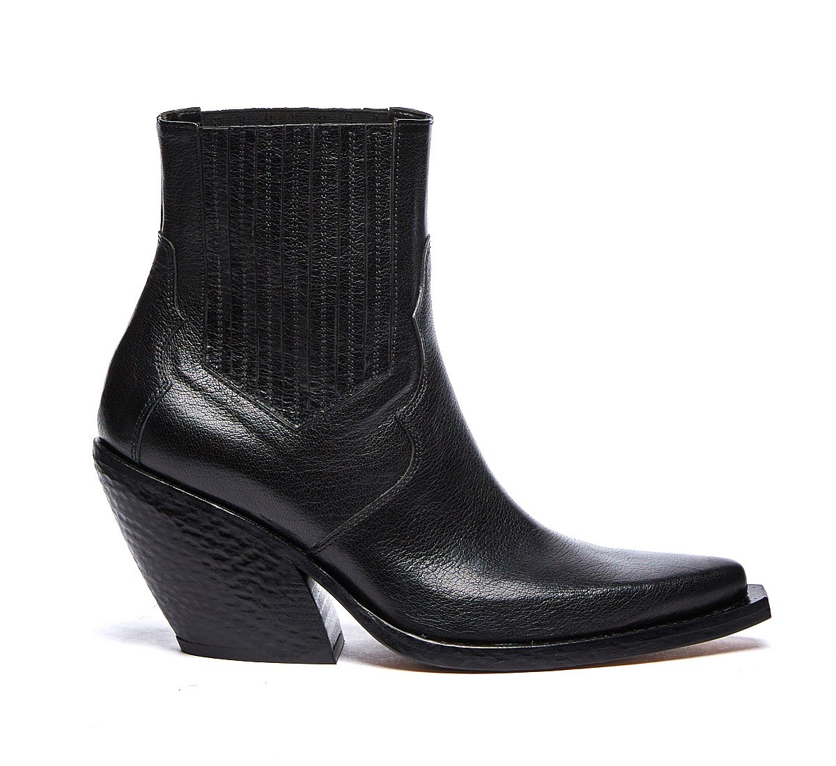 Black Barracuda cowboy boots