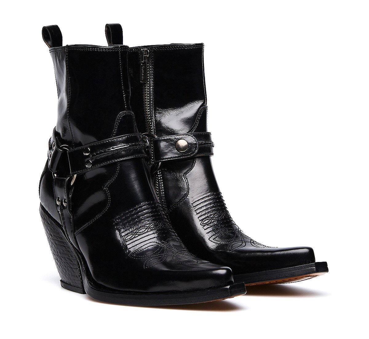Barracuda cowboy boots in ultra-soft calfskin
