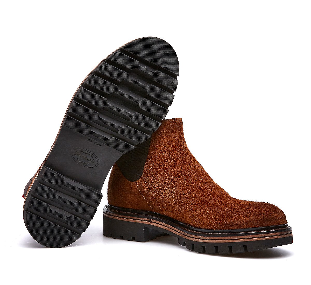 Barracuda Beatle Boots in suede leather